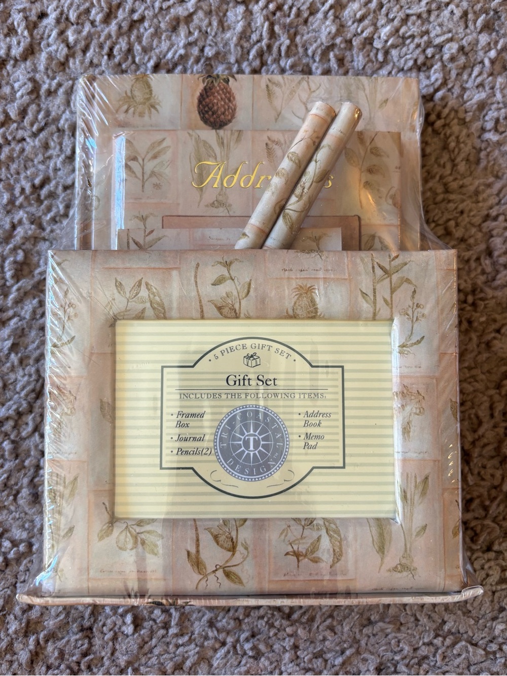 Tri-Coastal Design 5-Piece Stationary Desktop Gift Set